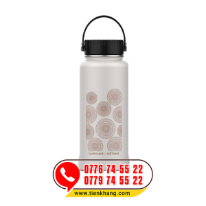Bình giữ nhiệt Lock&amp;amp;Lock bằng thép không rỉ Riga Tumbler Vietnam Edition 897ml - Màu be
